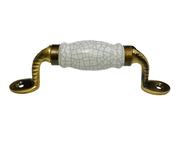 Ceramic_Door_Handle_Gold_Antique_Finish_-_(Size_5_Inch,_White_Crackle)