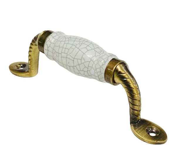 Ceramic_Door_Handle_Gold_Antique_Finish_-_(Size_5_Inch,_White_Crackle)