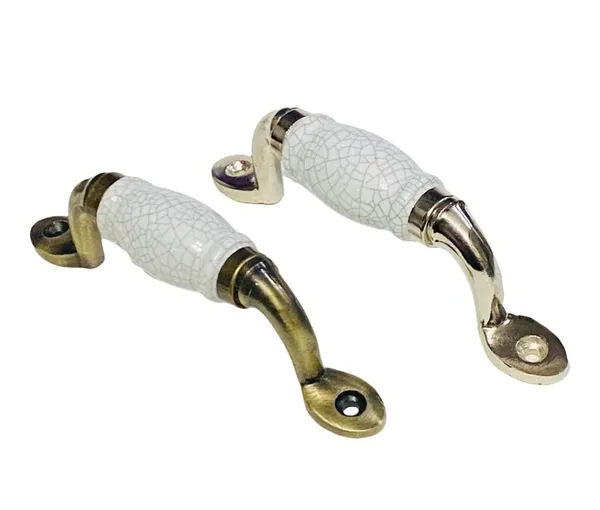Ceramic_Door_Handle_Gold_Antique_Finish_-_(Size_5_Inch,_White_Crackle)