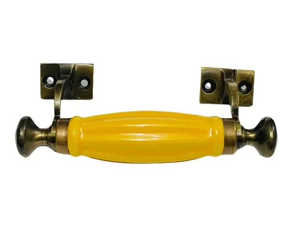 Ceramic_Door_Handle_Gold_Antique_Finish_-_(Size_5.5_Inch,_Mustard)