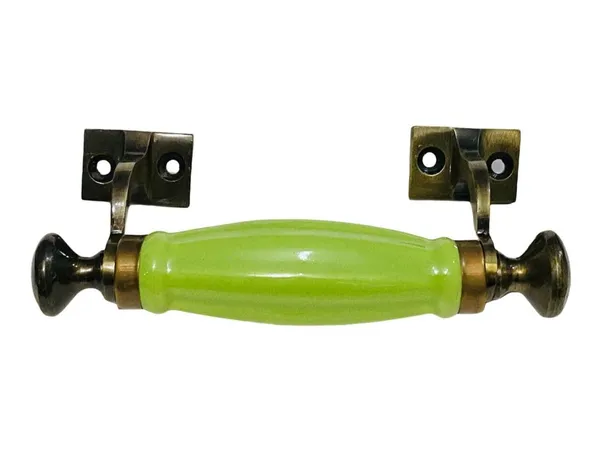 Ceramic_Door_Handle_Gold_Antique_Finish_-_(Size_5.5_Inch,_Green)
