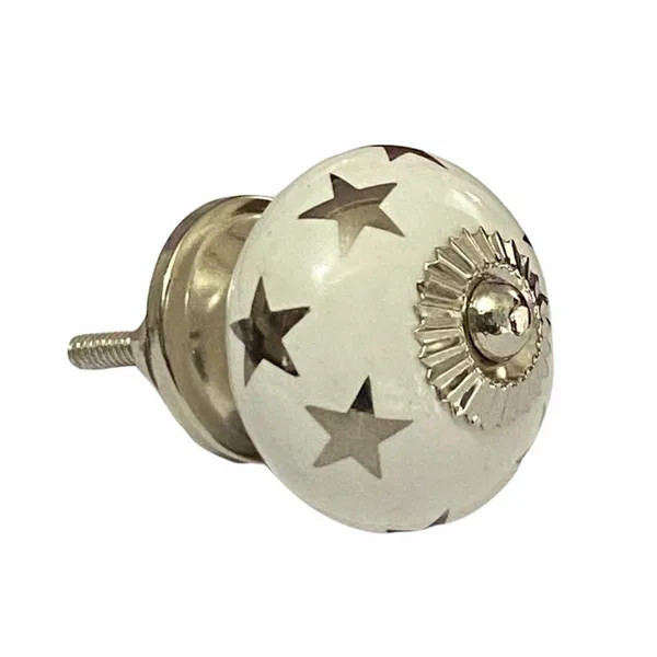 Pack_of_6_White_Ceramic_Door_Knobs_-_Silver_Finish_(_Size_1.75_Inch_,_)