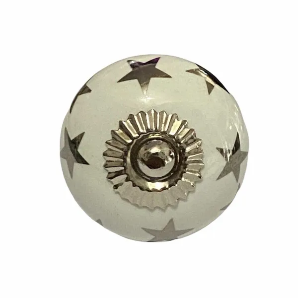 Pack_of_6_White_Ceramic_Door_Knobs_-_Silver_Finish_(_Size_1.75_Inch_,_)