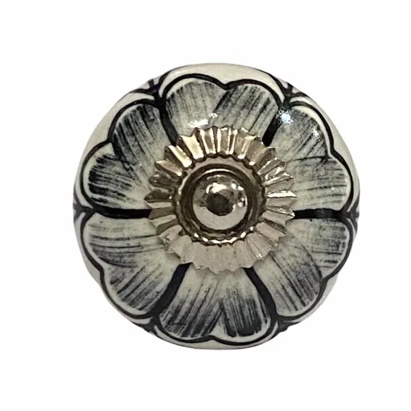 Pack_of_6_White_Ceramic_Door_Knobs_-_Silver_Finish_(_Size_1.75_Inch_,_)