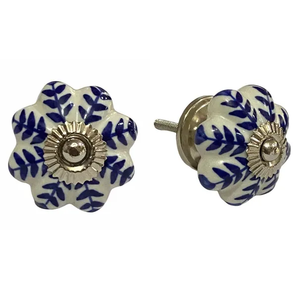 Pack_of_6_White_Ceramic_Door_Knobs_-_Silver_Finish_(_Size_1.75_Inch_,_)