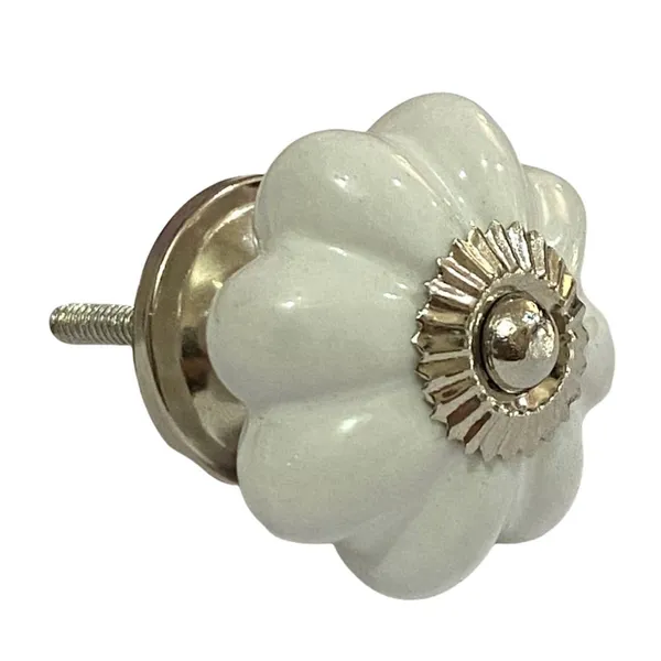 Pack_of_6_White_Ceramic_Door_Knobs_-_Silver_Finish_(_Size_1.75_Inch_,_)