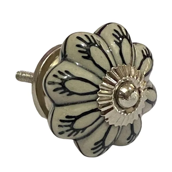 Pack_of_6_White_Ceramic_Door_Knobs_-_Silver_Finish_(_Size_1.75_Inch_,_)