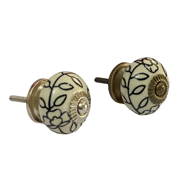 Pack_of_6_White_Ceramic_Door_Knobs_-_Silver_Finish_(_Size_1.75_Inch_,_)