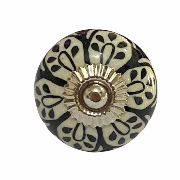 Pack_of_6_White_Ceramic_Door_Knobs_-_Silver_Finish_(_Size_1.75_Inch_,_)