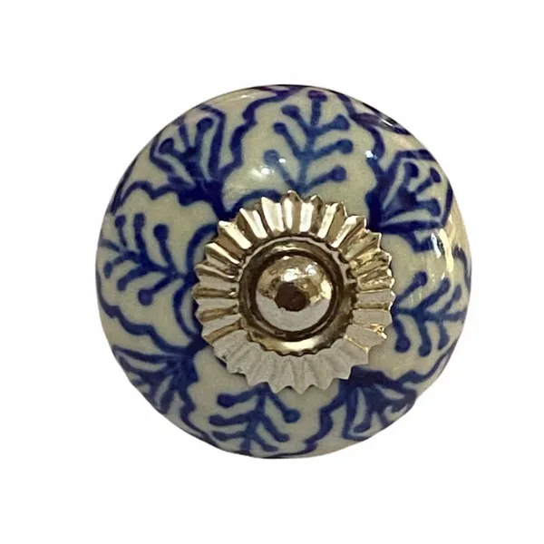 Pack_of_6_White_Ceramic_Door_Knobs_-_Silver_Finish_(_Size_1.75_Inch_,_)