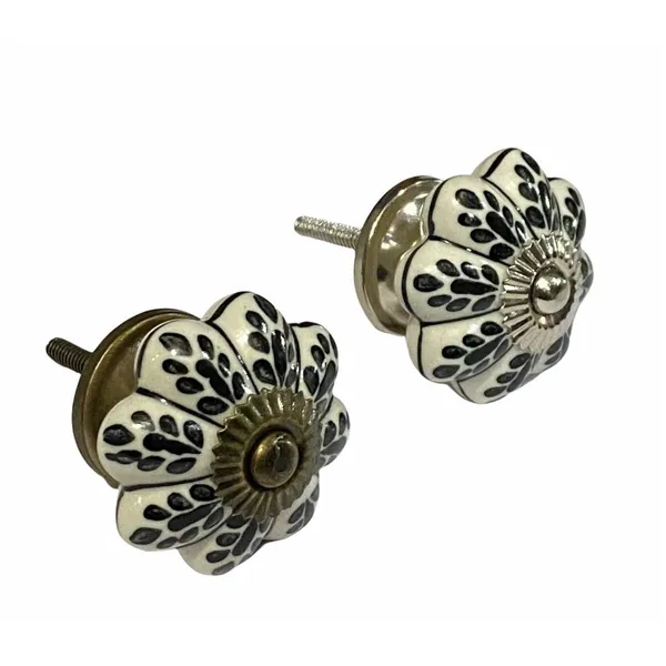 Pack_of_6_White_Ceramic_Door_Knobs_-_Silver_Finish_(_Size_1.75_Inch_,_)