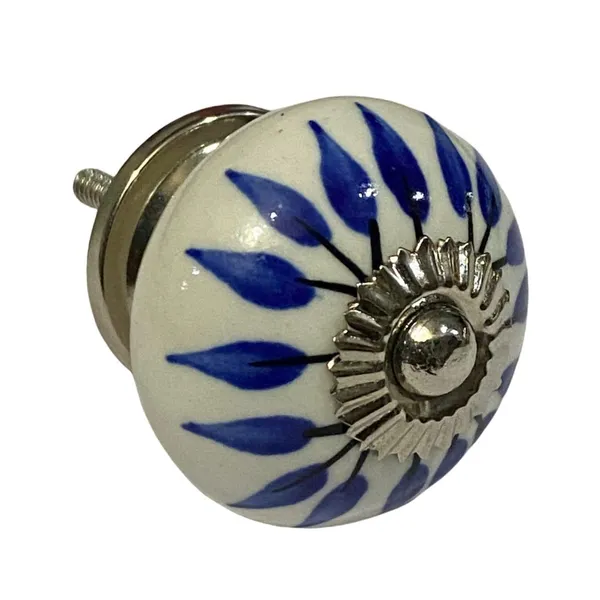 Pack_of_6_White_Ceramic_Door_Knobs_-_Silver_Finish_(_Size_1.75_Inch_,_)