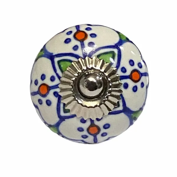 Pack_of_6_White_Ceramic_Door_Knobs_-_Silver_Finish_(_Size_1.75_Inch_,_)