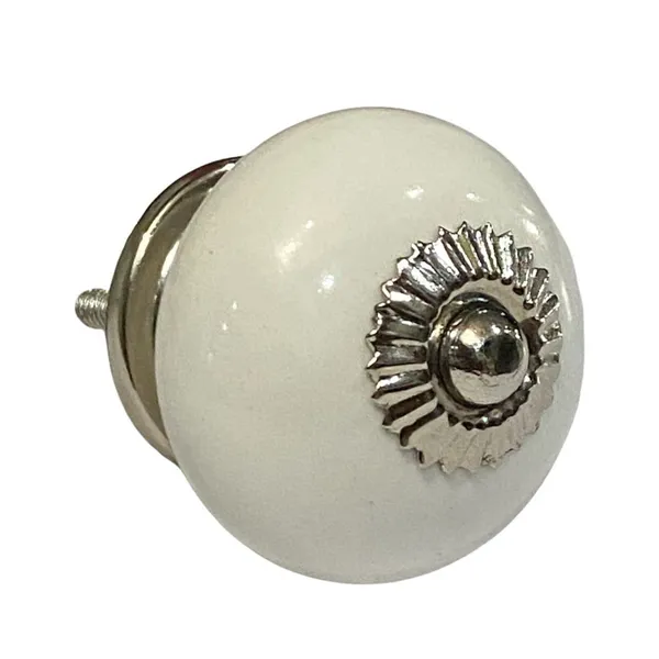 Pack_of_6_White_Ceramic_Door_Knobs_-_Silver_Finish_(_Size_1.75_Inch_,_)