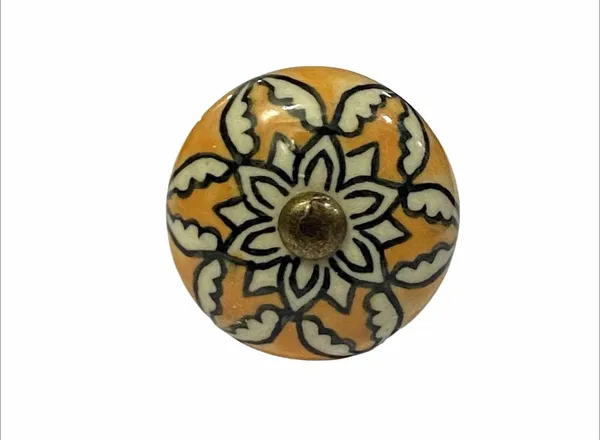 Pack_of_6_White_Ceramic_Door_Knobs_-_Gold_Antique_Finish_(Size_1.75_Inch,_)