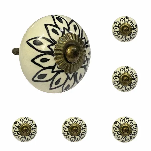 Pack_of_6_White_Ceramic_Door_Knobs_-_Gold_Antique_Finish_(_Size_1.75_Inch_,_)