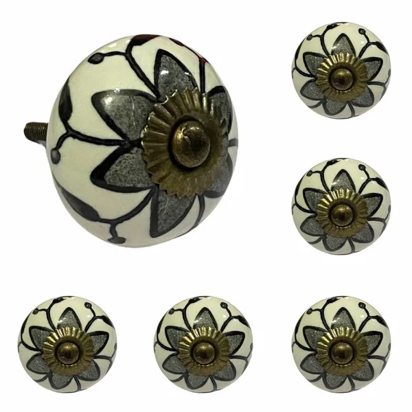 Pack_of_6_White_Ceramic_Door_Knobs_-_Gold_Antique_Finish_(Size_1.75_Inch,_)