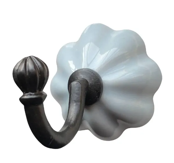 Pack_of_2_Grey_Ceramic_Metal_Wall_Hook_Hanging_Clothes_Hat_Coat_Robe_Hangers_Metal_Hook_Door_Hook_Wall_Mounted_Single_Hook_Hanger_-_Black_(Size_3.5_Inch)_(Grey)