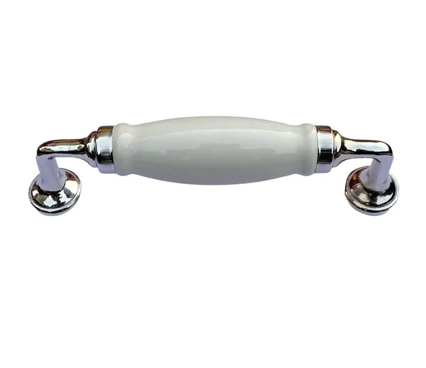 Plain_White_Ceramic_Door_Handle_Chrome_Finish_-_Scratch_Proof_100%_(Size_6_Inch)