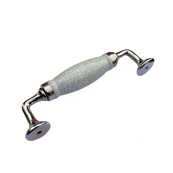 White_Ceramic_Door_Handle_Chrome_Finish_-_Scratch_Proof_100%_(Size_6_Inch)
