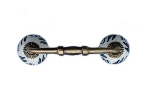 Ceramic_Door_Handle_Gold_Antique_Finish_-_(Size_6_Inch,_Flower_Hand_Painted)_-_Pack_Of_1