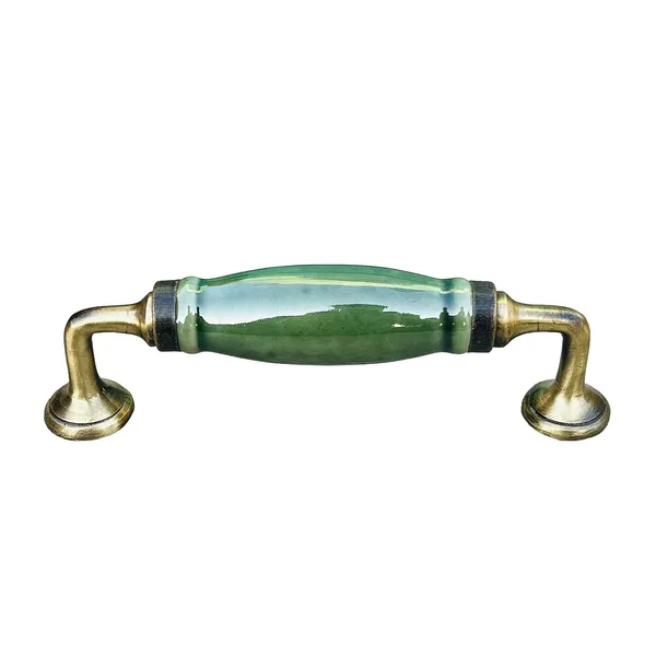 Pack_Of_7_Ceramic_Door_Handle_Gold_Antique_Finish_-_(Size_6_Inch,_Multi_Colors)