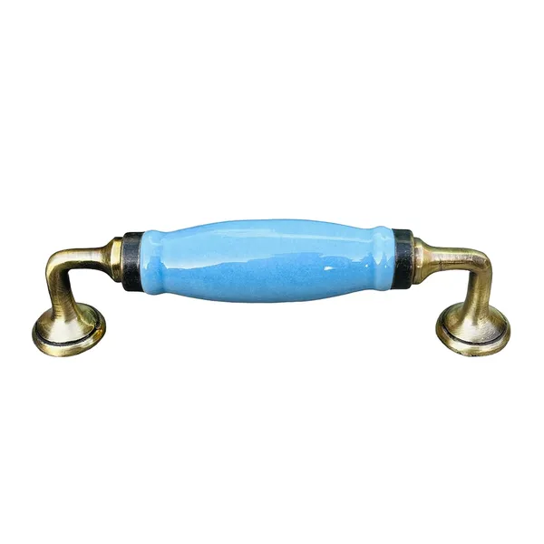 Sky_Blue_Ceramic_Door_Handle_Gold_Antique_Finish_-_Scratch_Proof_100%_(Size_6_Inch,_Sky_Blue)