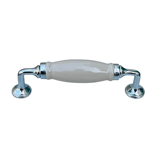 Chrome_Cream_Ceramic_Door_Handle_Chrome_Finish_-_Scratch_Proof_100%_(Size_6_Inch)
