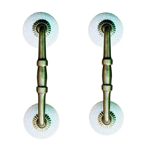 Ceramic_Door_Handle_Gold_Antique_Finish_-_(Size_6_Inch,_White_Crackle)_-_(Pack_Of_1)_(Hole_To_Hole_4_Inch)