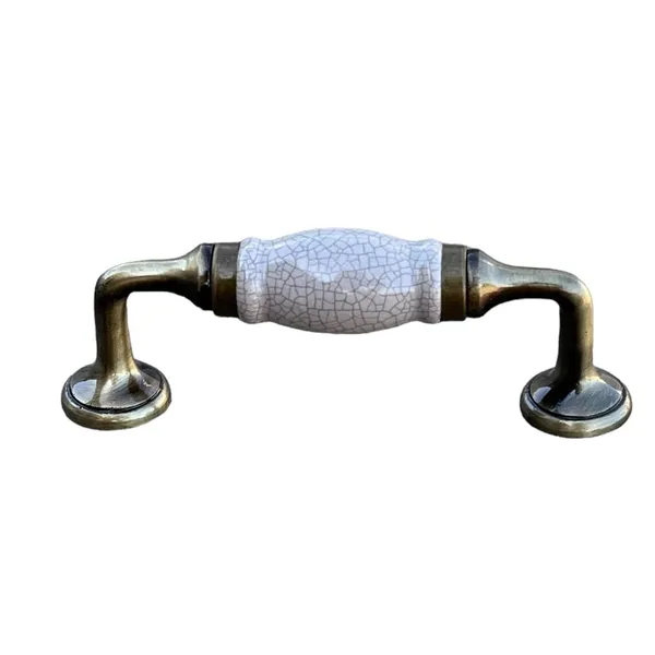 Crackle_Cream_Ceramic_Door_Handle_Gold_Antique_Finish_-_(Size_5_Inch)_Pack_Of_1