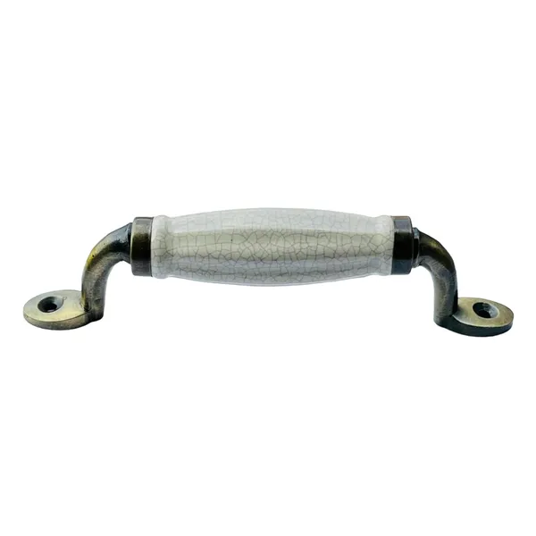 Crackle_Cream_Melon_Ceramic_Door_Handle_Gold_Antique_Finish_-_Scratch_Proof_100%_(Size_6_Inch)_(Crackle_Cream_Melon)