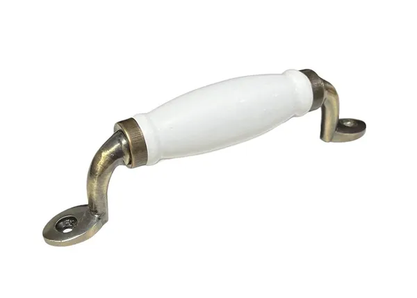 Ceramic_Door_Handle_With_Gold_Antique_Finish_(Size_6_Inch,_Plain_White)