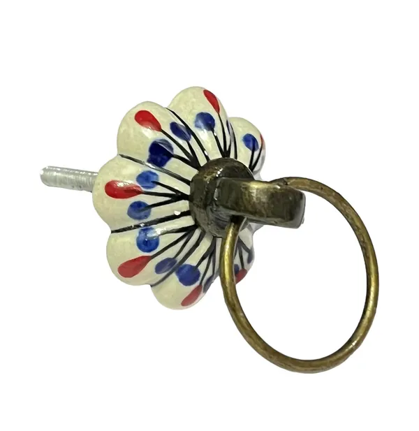 Pack_of_4_White_Ceramic_Drawer_Knobs_For_Kitchen_Cabinet_Hardware_Door_Pulls-_Gold_Antique_Finish_(Size_1.75_Inch,_)