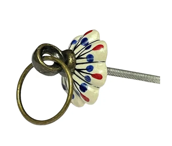 Pack_of_4_White_Ceramic_Drawer_Knobs_For_Kitchen_Cabinet_Hardware_Door_Pulls-_Gold_Antique_Finish_(Size_1.75_Inch,_)