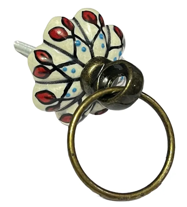 Pack_of_4_White_Ceramic_Drawer_Knobs_For_Kitchen_Cabinet_Hardware_Door_Pulls-_Gold_Antique_Finish_(Size_1.75_Inch,_)_Hand_Painted