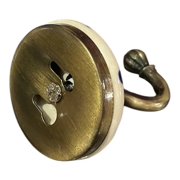 Maison_Belle_Ceramic_Metal_Wall_Hook/Wall_Mounted_Single_Hook_Hanger_-_Gold_Antique_Hook_(Size_3.5_Inch,_Hand_Painting)_-_Pack_of_2_(8._Pack_of_2)