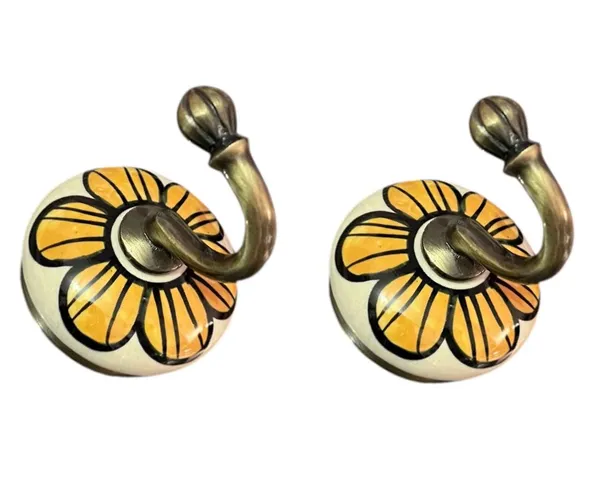 Maison_Belle_Ceramic_Metal_Wall_Hook/Wall_Mounted_Single_Hook_Hanger_-_Gold_Antique_Hook_(Size_3.5_Inch,_Hand_Painting)_-_Pack_of_2_(10._Pack_of_2)