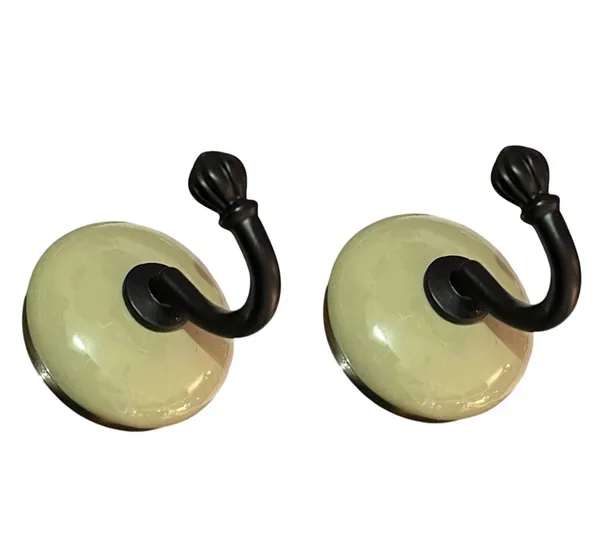 Maison_Belle_Ceramic_Metal_Wall_Hook/Wall_Mounted_Single_Hook_Hanger_-_Black_Hook_(Size_3.5_Inch)_-_Pack_of_2_(SAGA_Green)