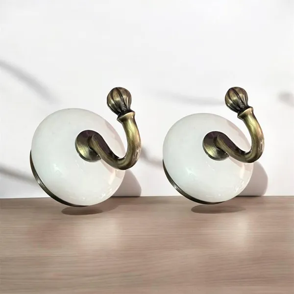 Maison_Belle_Ceramic_Metal_Wall_Hook/Wall_Mounted_Single_Hook_Hanger_-_GLOD_Antique_Hook_(Size_3.5_Inch)_-_(White_-_Pack_of_2)