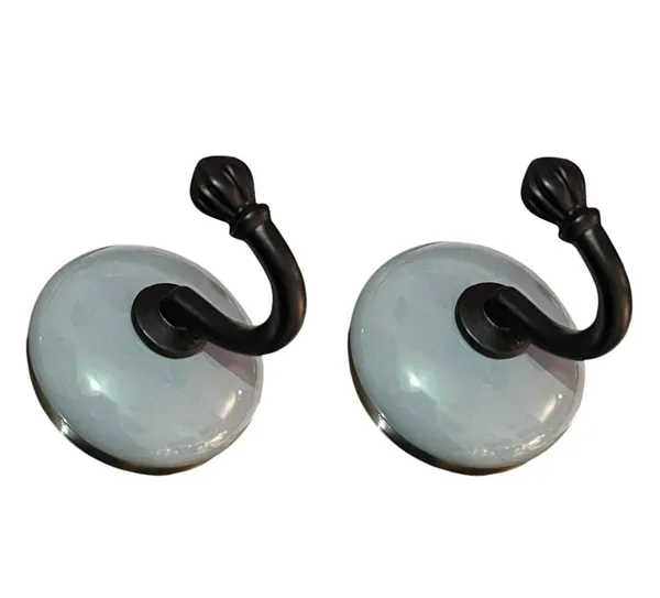 Maison_Belle_Ceramic_Metal_Wall_Hook/Wall_Mounted_Single_Hook_Hanger_-_Black_Hook_(Size_3.5_Inch)_-_Pack_of_2_(Grey)