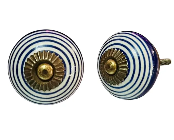 Maison_Belle_Ceramic_Door_Knobs_-_Gold_Antique_Finish_(Size_1.75_INCH,_Pack_of_6)_(Blue_Lines)