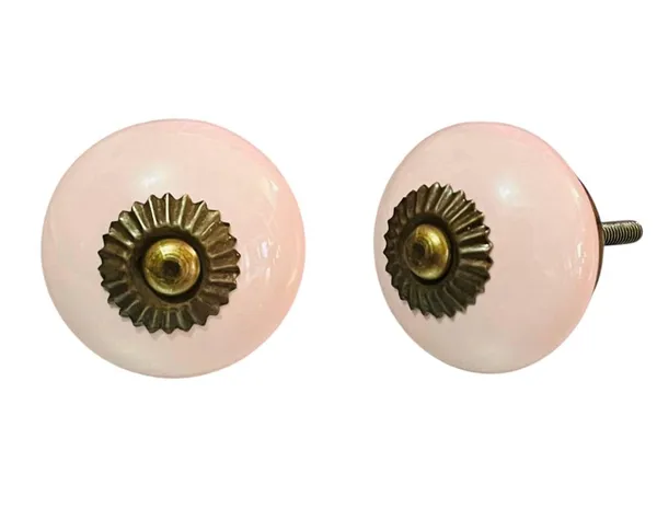 Maison_Belle_Ceramic_Door_Knobs_-_Gold_Antique_Finish_(Size_1.75_INCH,_Pack_of_6)_(Pink)