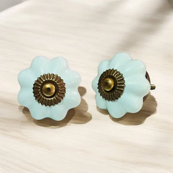 Maison_Belle_Ceramic_Door_Knobs_-_Gold_Antique_Finish_(Size_1.75_INCH,_Pack_of_6)_(Turquoise)