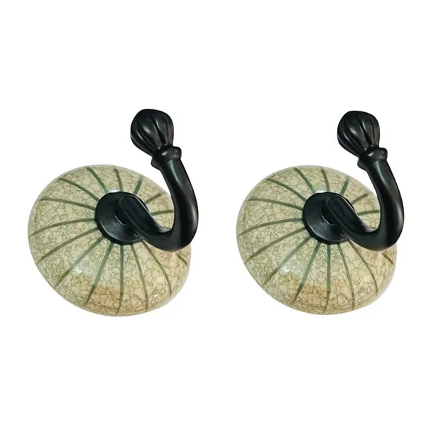 Maison_Belle_Ceramic_Metal_Wall_Hook/Wall_Mounted_Single_Hook_Hand_Painting_-_Black_Hook_(Size_3.5_Inch,_Marble_Shade)_-_Pack_of_2_(6.)