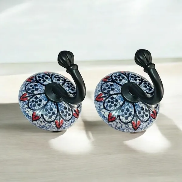 Maison_Belle_Ceramic_Metal_Wall_Hook/Wall_Mounted_Single_Hook_Hand_Painting_-_Black_Hook_(Size_3.5_Inch,_Marble_Shade)_-_Pack_of_2_(3.)