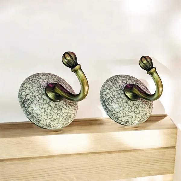 Maison_Belle_Ceramic_Metal_Wall_Hook/Wall_Mounted_Single_Hook_Hand_Painting_-_Gold_Antique_Hook_(Size_3.5_Inch,_Marble_Shades)_-_Pack_of_2_(1.)