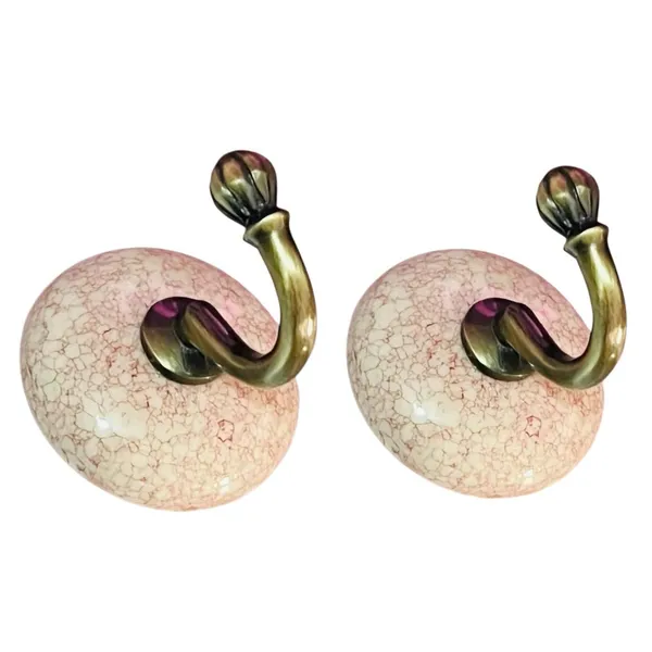 Maison_Belle_Ceramic_Metal_Wall_Hook/Wall_Mounted_Single_Hook_Hand_Painting_-_Gold_Antique_Hook_(Size_3.5_Inch,_Marble_Shades)_-_Pack_of_2_(5.)