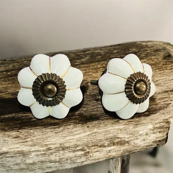 Maison_Belle_Ceramic_Door_Knobs_-_Gold_Antique_Finish_(Size_1.6_INCH_-_White_Gold_Strips,_Pack_of_6)_(White)