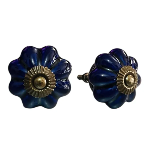 Maison_Belle_Ceramic_Door_Knobs_-_Gold_Antique_Finish_(Size_1.75_INCH,_Pack_of_6)_(Pink_Melon)_(18._Blue)