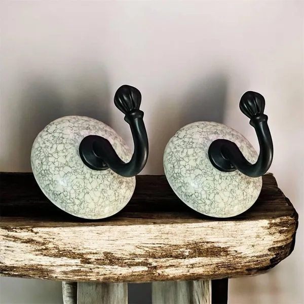 Maison_Belle_Ceramic_Metal_Wall_Hook/Wall_Mounted_Single_Hook_Hand_Painting_-_Black_Hook_(Size_3.5_Inch,_Marble_Shades)_-_Pack_of_2_(3.)